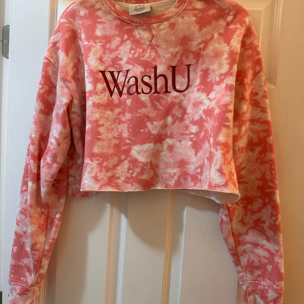 Champion Pink Tie-Dye Sweatshirt